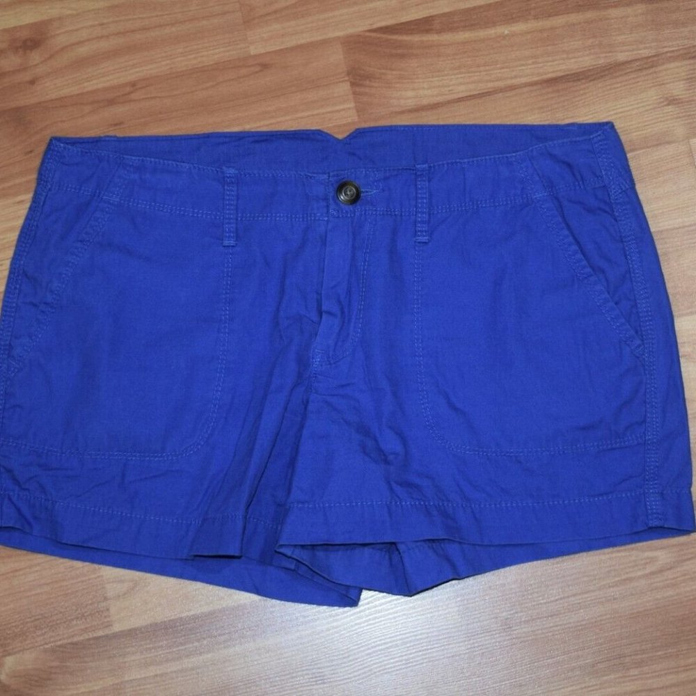 OLD NAVY Women's Sz 6 Blue Chino Twill Shorts
